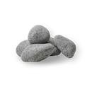 3-5cm rounded grey sauna stones