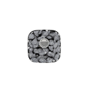 Helo Himalaya Elite sauna heater birds eye view looking on the rocks