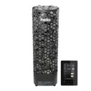 Helo Himalaya Elite sauna heater in black with control panel