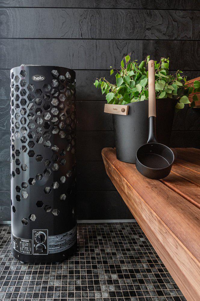 HELO Laine  STJ Black- Electric Sauna Heater
