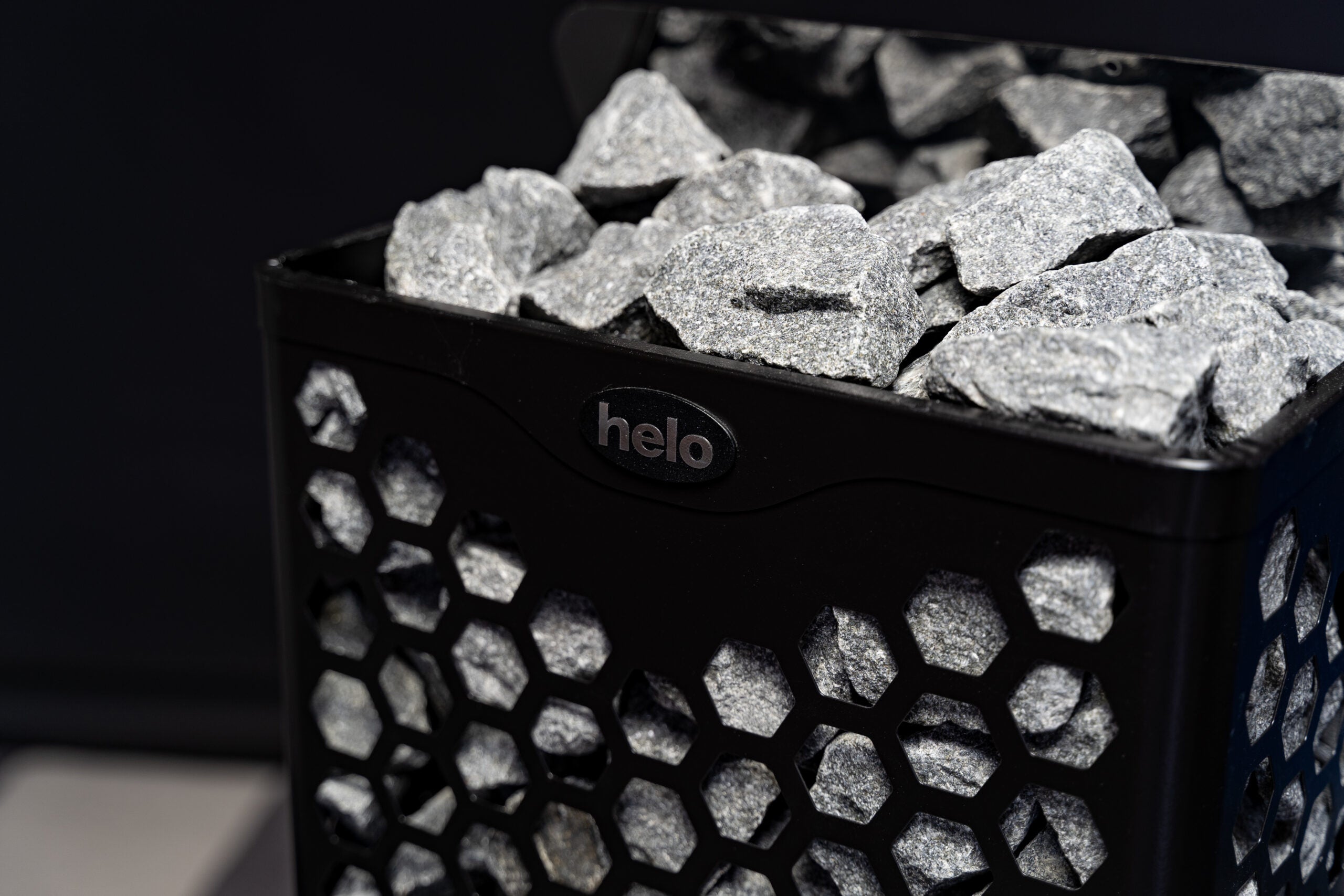 HELO Hanko STJ Black - Electric Sauna Heater