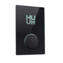 Huum uku wifi glass sauna control panel in black
