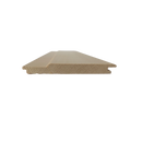 piece of western red cedar sauna board cross section view