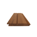 Two pieces of Western Red Cedar Decor style lining board 127mm wide and 18mm thick