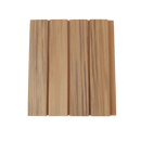 Two connected pieces of Western Red Cedar Decor style lining board 127mm wide and 18mm thick