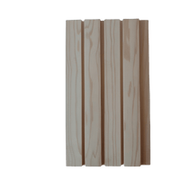 Two connected pieces of Western Red Cedar Decor style lining board 78mm wide and 18mm thick