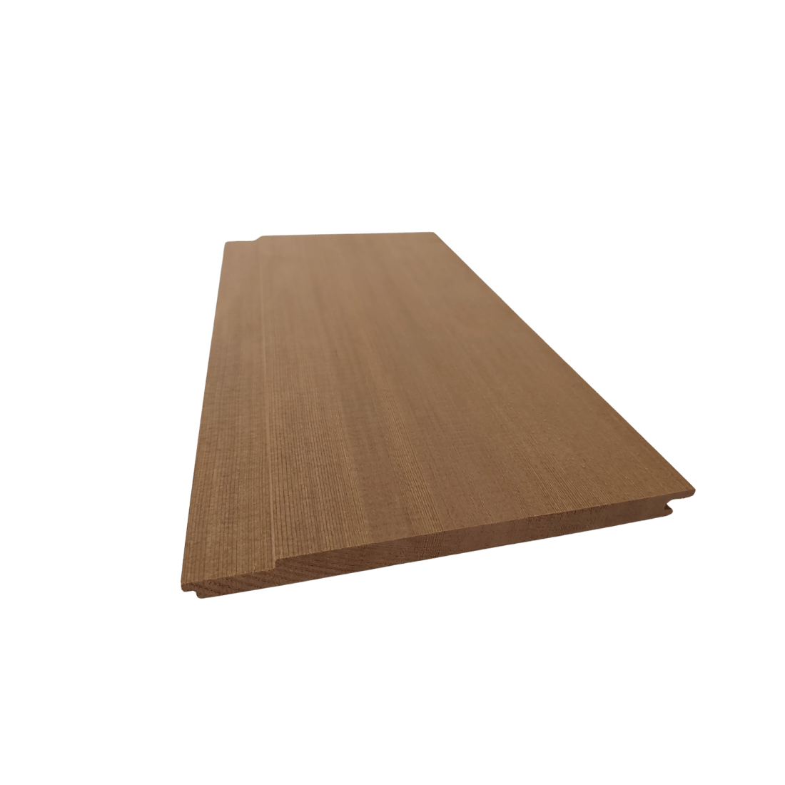 Western Red Cedar Shiplap style lining board 133mm wide