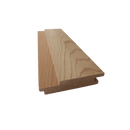 Western Red Cedar Shiplap style lining board light coloured