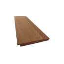 Single piece of Western Red Cedar Shiplap style lining board 84mm wide  and 9mm thick