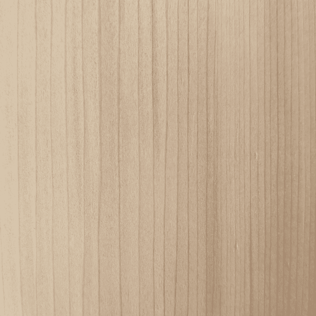 western red cedar timber close up showing vertical lines in the wood